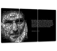 Printed Paintings Stampa su Tela 3 Parti(120x80cm): Steve Jobs ha affermato Il Successo motivazio