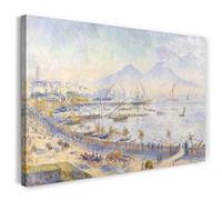 Printed Paintings Stampa su Tela (60x40cm): Auguste Renoir - Il golfo di Napoli