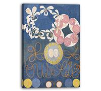 Printed Paintings Stampa su Tela (60x80cm): Hilma AF Klint - Dieci più Grandi