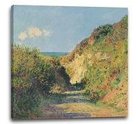 Printed Paintings Stampa su Tela Claude Monet - Il Sentiero Vuoto