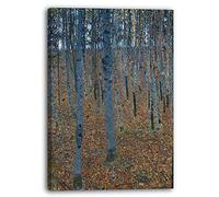 Printed Paintings Stampa su Tela Gustav Klimt - Libro Foresta I (1902)