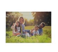 PrintedGift Stampa Personalizzata su Quadro in Legno Spesso 1cm - Personalizzata con la tua Foto - Legno di Alta Qualità e Stampa in HD - 150x75 cm