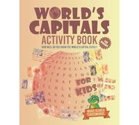 Printen Publishing World's Capitals Activity Book For Kids (Tascabile)