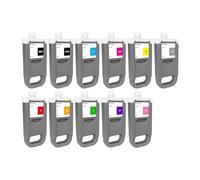 printer accessories, Cartuccia d'inchiostro PFI2700 PFI-2700, compatibile con stampante Canon Image PROGRAF GP2000 GP4000 pigmento 700ML,for office(PFI-2700V)