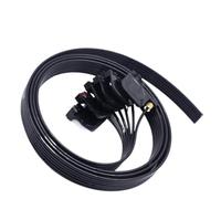 printer accessories, Linea di tubi flessibili for tubi di inchiostro da 6 colori 2M con serranda, compatibile for Epson R330 L800 L805 L1800 R1390 R1800 1250 R1900(UV type)