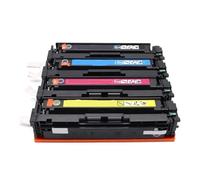 printer, Cartuccia toner 1 set CF400A CF400 CF401A 402A 403A 201A, compatibile for HP Color LaserJet Pro M252dn M252n M277dw M277n M274n