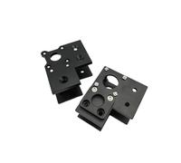 Printer parts， Kit piastra motore anteriore aperta for stampante 3D, compatibile con stampanti 3D chiuse, gabbia di montaggio in alluminio CNC 6061 con cuscinetti e hardware