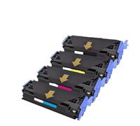 printer, Set da 4 toner Q6000A -3A adatto for stampante HP 124A Laserjet 1600 2600 2600n 2605dn 2605