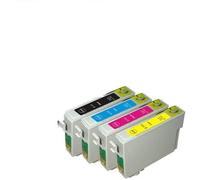 PRINTER SHOP (1XT0711/2/3/4) 4 Cartucce compatibili PER Epson Stylus S20 S21 SX100 SX105 SX110 SX115 SX200 SX205 SX210 SX215 SX218 SX400 SX415 SX515W SX600FW D78 D92 T0711 T0712 T0713 T0714