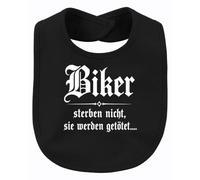 Printera Bavaglino da biker non morire, Nero , Taglia unica