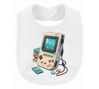 Printera Bavaglino per bambini Y2K, stile retrò con console portatile