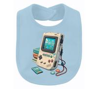 Printera Bavaglino per bambini Y2K, stile retrò con console portatile