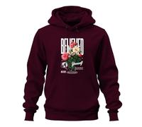 Printera Believe in Yourself Taube - Felpa con cappuccio, bordeaux, M