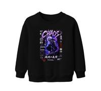Printera Chaos Embrace the Japan Y2K - Felpa per bambini, Nero , 128