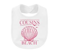 Printera COUSINS BEACH - Bavaglino con conchiglia per spiaggia e mare | The Summer I Turned Pretty, conchiglia marina, costa, gabbiano, oceano, vacanze, costiere estetiche, rosa, amanti dei libri