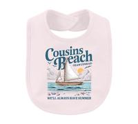 Printera Cousins Beach - Bavaglino con scritta "We'll Always Have Baby" | Summer I Turned Pretty, amante dei libri, romanzo, serie, vacanze al mare, oceano, conchiglie, stelle marine, costa, pancia