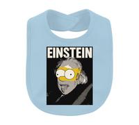 Printera Einstein Parodia Simpsons Mashup - Bavaglino per bambini | Albert Physiker Pop Art Fumetto Divertente Idea Regalo Teoria Relatività Genie Matematica