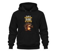 Printera Felpa con cappuccio a forma di riccio, divertente idea regalo per | Control Freak But You're Doing It Wrong, Pigtail, Besserwisser, Office Humor, Chef, Arrabbiato, Sarcasmo, Scritta, Fumetto