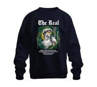 Printera Felpa David Statue Beloue Michelangelo, blu navy, M