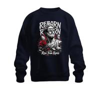Printera Felpa Rise from Ruins Reborn Marcus Aurelius, blu navy, 3XL