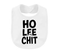 Printera HO LEE CHIT - Bavaglino divertente regalo per bambini | Holy Shit, sarcasmo, ironia, articolo scherzoso per feste, regalo di compleanno, divertente per amici, gag cool streetwear