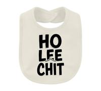 Printera HO LEE CHIT - Bavaglino divertente regalo per bambini | Holy Shit, sarcasmo, ironia, articolo scherzoso per feste, regalo di compleanno, divertente per amici, gag cool streetwear