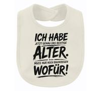 Printera I have just the Statement Baby Bavaglino, naturale, Taglia unica