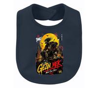 Printera Mind Over Noise GEZN MEK Japan Y2K - Bavaglino per bambini, blu navy, Taglia unica
