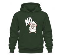 Printera Nö Schaf Sauer Grumpy Statement - Felpa con cappuccio | Sturheit Nein Sager, testa spessa, agnello, fattoria, divertente, umorismo, kawaii, fumetto, idea di compleanno, ironia
