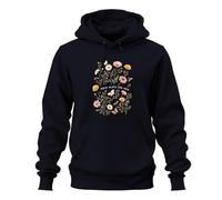 Printera Non c'è spazio per NZS Statement Hoodie Felpa con cappuccio, blu navy, S