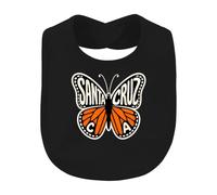 Printera Santa Cruz CA Monarch - Bavaglino con farfalla | California Surf retrò, vacanze, souvenir, Pacifico, costa occidentale, estate, sole, passeggiata, oceano, natura, insetti