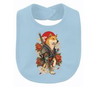 Printera Shiba Inu Samurai Katana Japan Y2K - Bavaglino per bambini