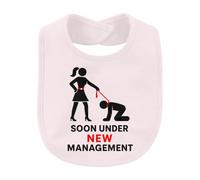 Printera Soon Under New Management - Bavaglino divertente per JGA | Sarcasmo, sposa, moglie, matrimonio, fidanzamento, addio al nubilato, schiava, coppia, idea regalo a sorpresa