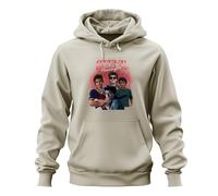 Printera Steve Harrington Stranger Serienfan Regalo Babysitter Hawkins Unisex Felpa con cappuccio, naturale, S