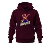 Printera The Babysitter Slasher - Occhiali da sole Steve Harrington, unisex, con cappuccio, bordeaux, M