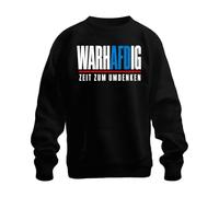 Printera Truly AFD Time to Statement Felpa Pullover | Sarcasmo Patriota Conservatore Resistenza Blu Scuola Federale Amore Domestico Libertà Democratico Civile Partito