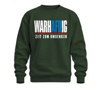 Printera Truly AFD Time to Statement Felpa Pullover | Sarcasmo Patriota Conservatore Resistenza Blu Scuola Federale Amore Domestico Libertà Democratico Civile Partito