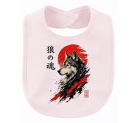 Printera Wolf Spirit - Bavaglino giapponese giapponese Y2K, Colore: rosa
