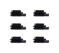 Printerfield 6 Pack Ink Roller Rullo dell'inchiostro per IR-40 calcolatrice Stampante -nero