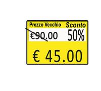 PRINTEX - B10-2619-CRGSTS - Rotolo da 600 etichette per Printex Z 17 - PREZZO VECCHIO…SCONTO… - 26x19 mm - adesivo removibile - giallo - Printex - pack 10 rotoli - 74914 - Conf. da 1 Pz. - B10-2619-CR