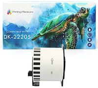 Printing Pleasure 1 Sostituzione Brother DK-22205 Rotolo Etichette Bianco Continuo 62mm x 30.48m Compatibile con Stampante Etichette Brother QL 700 QL 710 QL 500 QL 550 QL 800