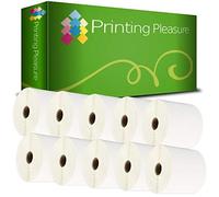 Printing Pleasure 10 x Zebra 100mm x 150mm Etichette termica diretta compatibile per Zebra Type Stampanti | 500 etichette per rotolo