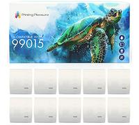 Printing Pleasure 10x Compatibile Rotolo 99015 54mm x 70mm Etichette adesive (Etichetta per rotolo: 320) per Dymo LabelWriter 4XL 450 400 330 320 310 Twin Turbo Duo Seiko SLP 450 400 200 120 100 Pro