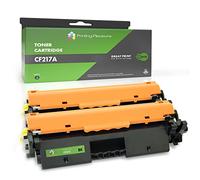 Printing Pleasure 17A Compatibile HP CF217A Cartucce di Toner per LaserJet Pro M102 M102a MFP M130nw MFP M130a MFP M130 MFP M130fw MFP M130fn M102w 2 Nero