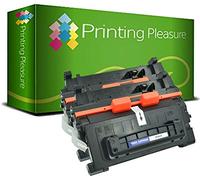 Printing Pleasure 2 Toner Compatibili per HP LaserJet Enterprise M604 M605 M606 dn n x | MFP M630 dn f h z | CF281A 81A, Colore: Nero, 10500 Pagine