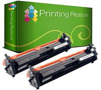 Printing Pleasure 2 Toner Compatibili per HP Laserjet Pro M102 M102a M102w MFP M130 M130a M130fn M130fw M130nw | CF217A 17A 1600 Pagine, con Chip