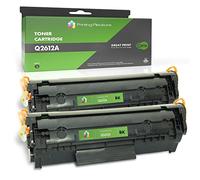 Printing Pleasure 2 Toner Compatibili Q2612A 12A Cartuccia Laser per HP Laserjet 1010 1012 1015 1018 1020 1022 1022N 1022NW 3010 3015 3020 3030 3050 3052 3055 M1005 M1319F MFP - Nero, Alta Resa