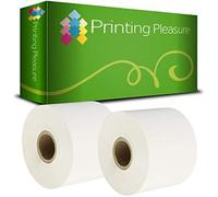 Printing Pleasure 2 x S0929110 Rotoli Etichette per badge compatibile per Dymo LabelWriter 4XL Stampanti | 62mm x 106mm | 250 etichette per rotolo | non adesive