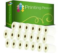 Printing Pleasure 20 x Zebra 100mm x 210mm Etichette termica diretta compatibile per Zebra Type Stampanti | 200 etichette per rotolo