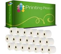 Printing Pleasure 20 x Zebra 76mm x 51mm Etichette termica diretta compatibile per Zebra Type Stampanti | 1000 etichette per rotolo